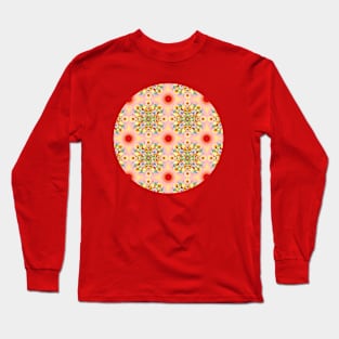 Groovy Carousel Mandala Long Sleeve T-Shirt